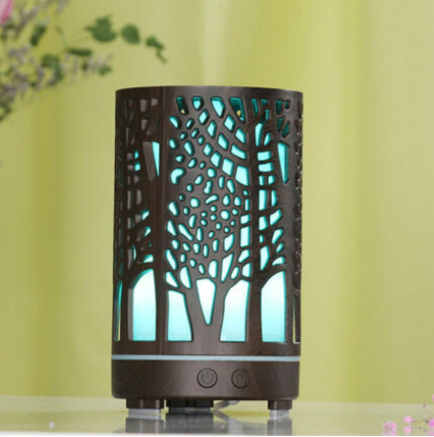 Tree Ultrasonic Aromatherapy Diffuser Electric Air Humidifier 200 Ml Incense Burner Australia