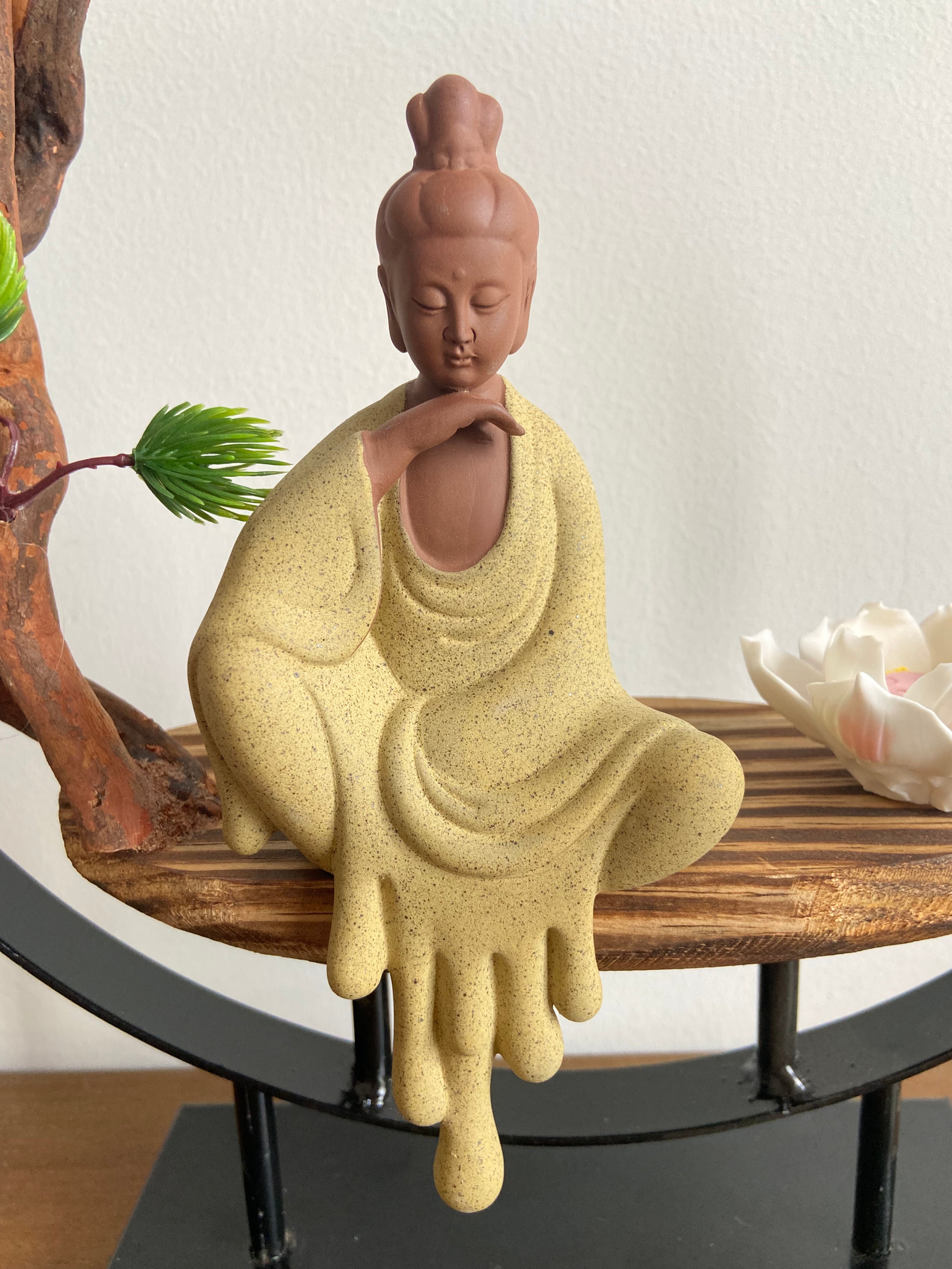 Large Arch Buddha Backflow Incense Burner - Shanghai Stock