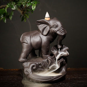 Retro Elephant Backflow Incense Burner - Shanghai Stock