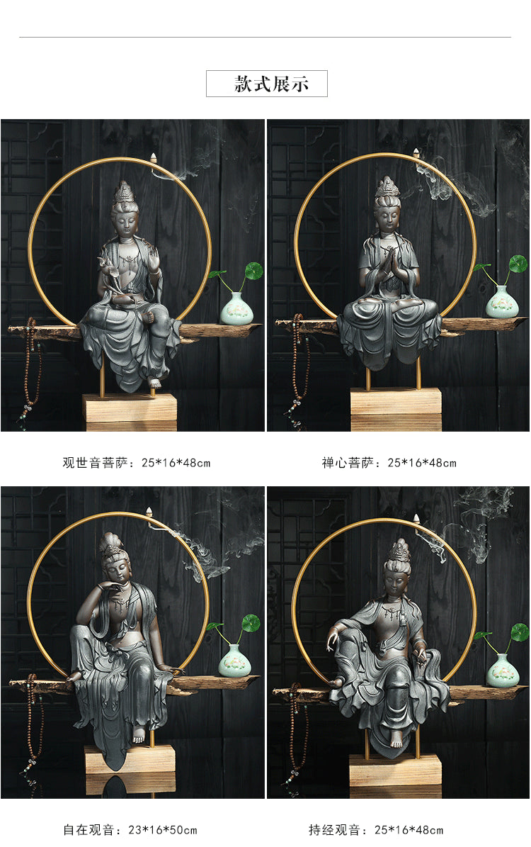 Zen Auspicious Buddha Incense Burner - Shanghai Stock