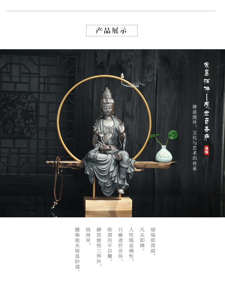 Zen Auspicious Buddha Incense Burner - Shanghai Stock