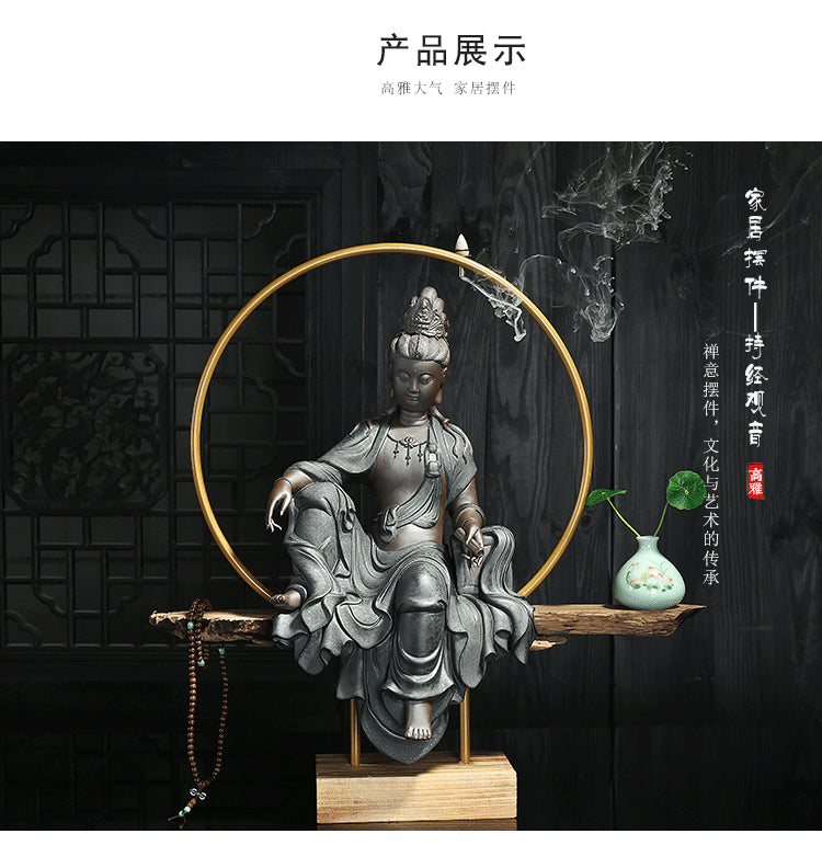 Zen Auspicious Buddha Incense Burner - Shanghai Stock