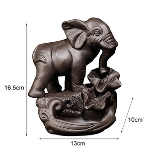 Retro Elephant Backflow Incense Burner - Shanghai Stock