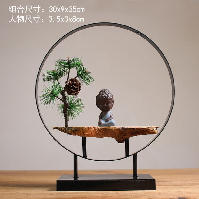 Large Arch Buddha Backflow Incense Burner - Shanghai Stock