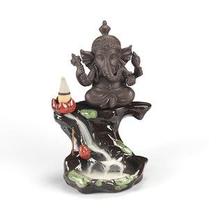 Ganesha Elephant Backflow Incense Burner - Shanghai Stock