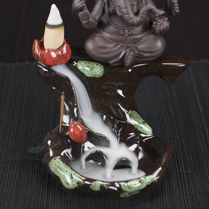 Ganesha Elephant Backflow Incense Burner - Shanghai Stock